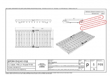 BG-SV Решетка чугун NW 200, 500/247/25, SW 18/220, Клас D 400 kN със система за бързо заключване