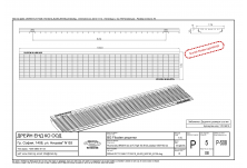 Решетка МЕШ NW 100, 1000/122/20, меш 30/10, Клас B 125 kN, поцинк. (tec, pro)