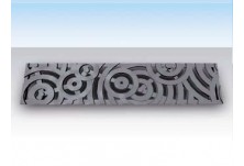 MEADRAIN 1000 OBLIO IRON AGE Решетка дизайн чугун, клас С250 L=0.5 м
