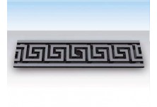 MEADRAIN 1000 GREEK KEY IRON AGE Решетка дизайн чугун, клас С250 L=0.5 м